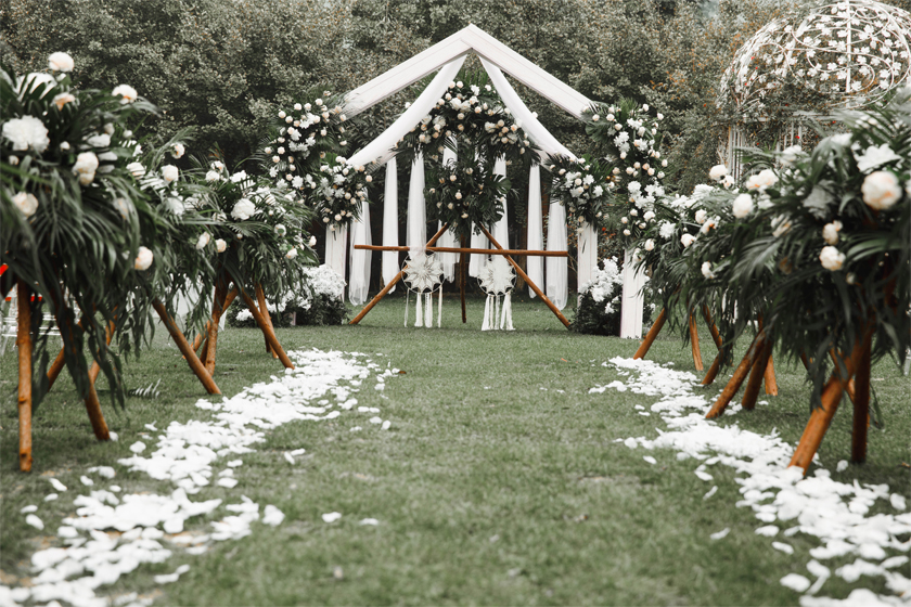 爱丽丝-清水庄园户外婚礼真实案例