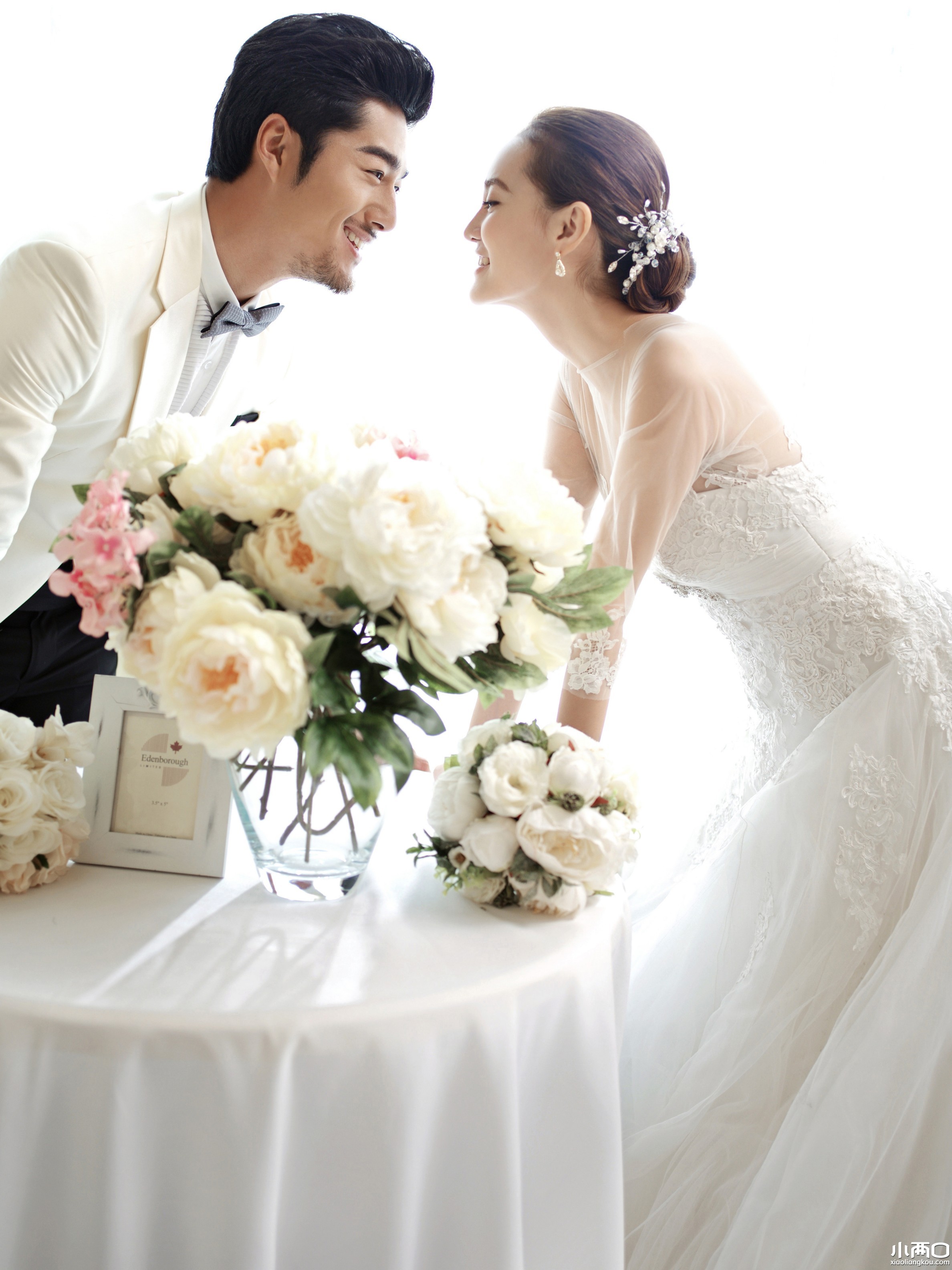 唯美-北京金色罗马国际风婚纱摄影-百合婚礼